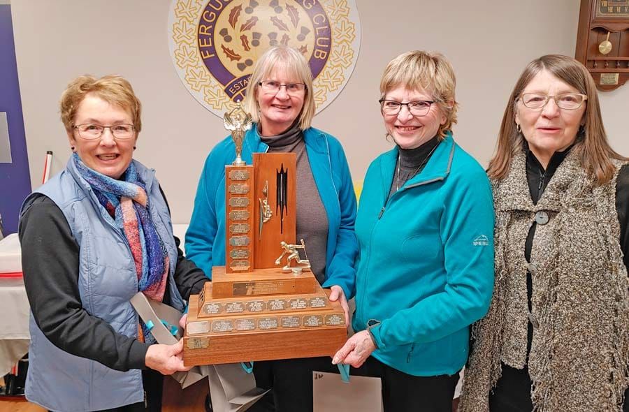 Fergus Curling Club's annual  Wilkin Ladies Bonspiel a success post image