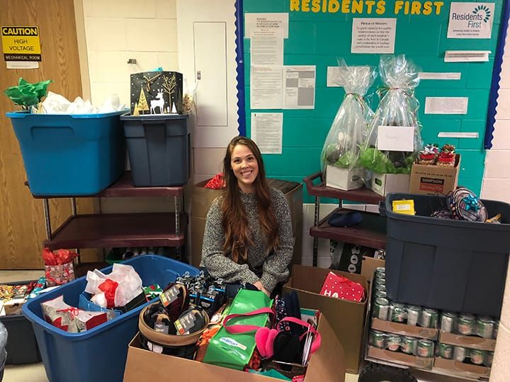 Local woman's efforts made Christmas special for Fergus Caressant Care residents post image