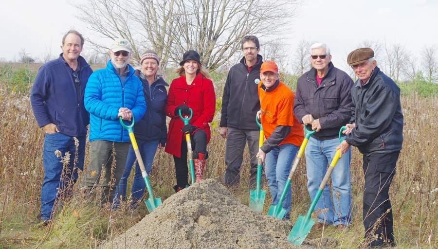 Ground broken for new Guelph Lake Rotary Trail post image