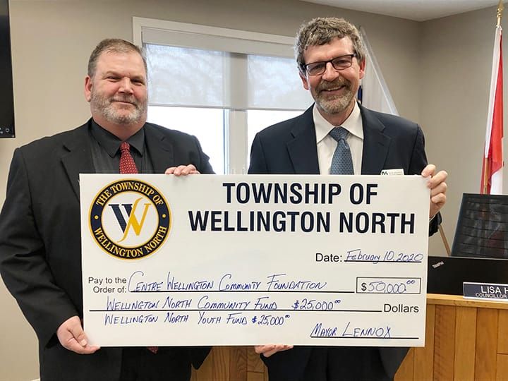 Wellington North Township contributes $50,000 to launch  new local community fund and youth fund initiatives post image