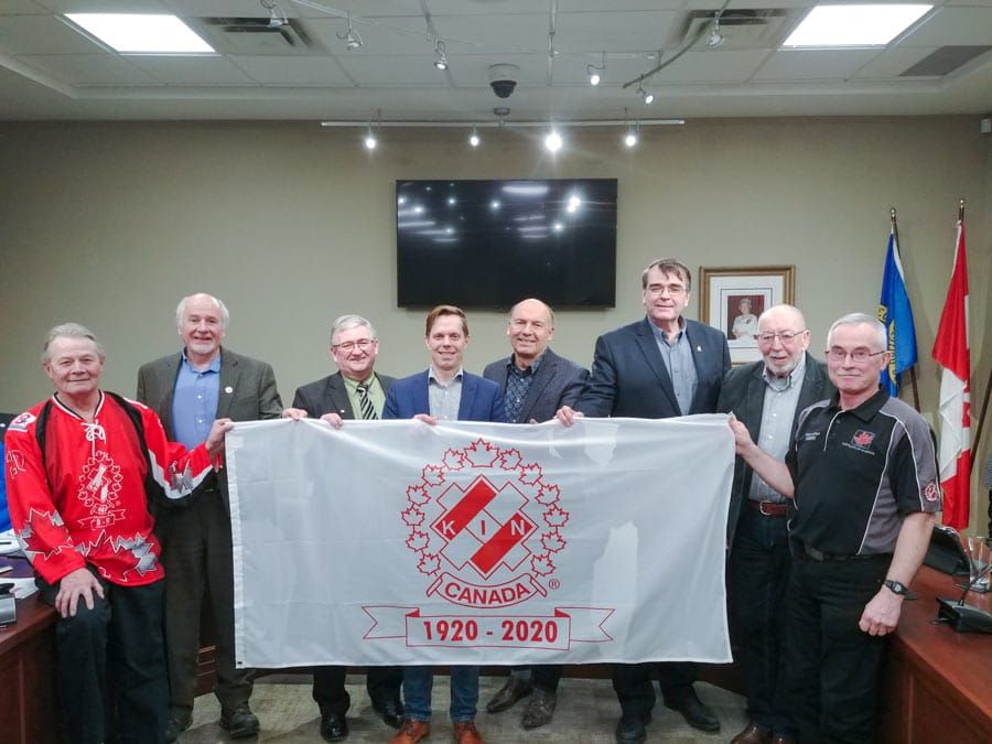 Fergus Kinsmen to celebrate 100 years of Kin Canada with flag raising post image