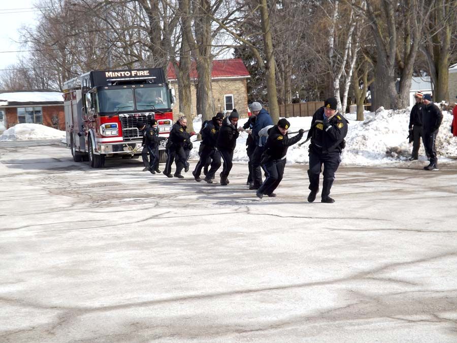 Fire truck challenge part of Darren’s Day post image