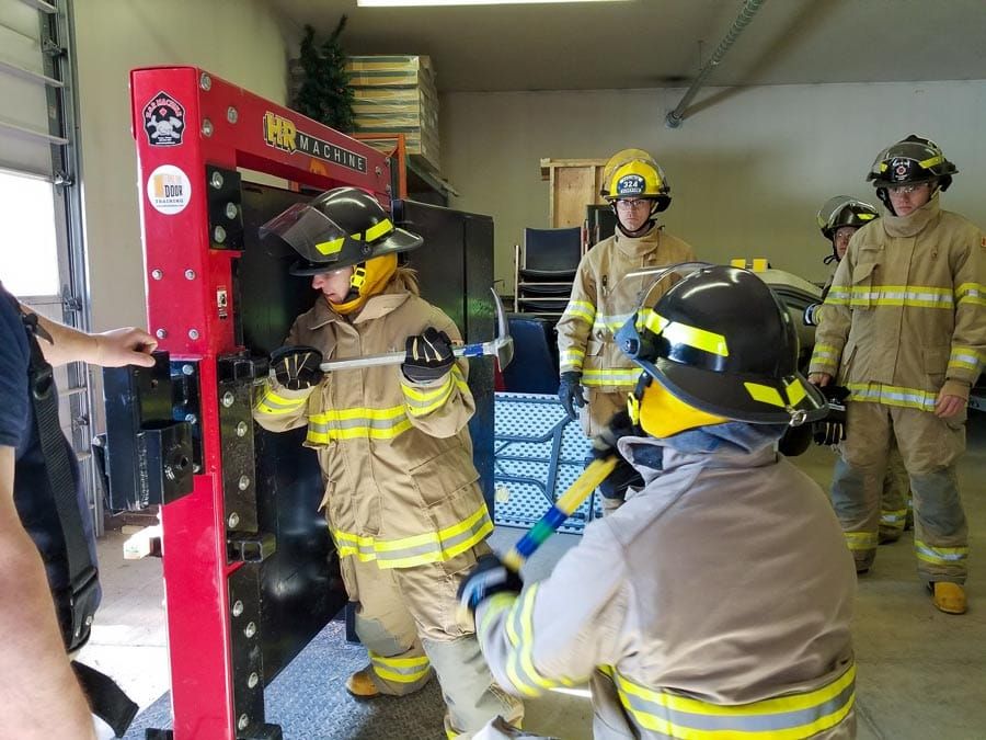 Wellington County recruits receive fire training in Fergus post image