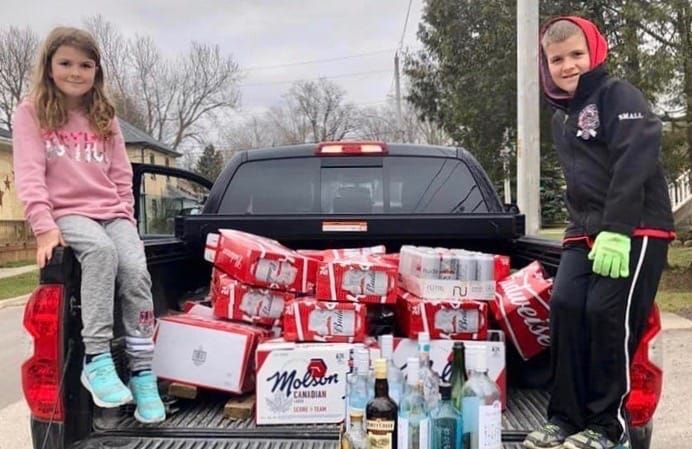 Palmerston bottle drive nets $3,500 for local hospital and food bank post image