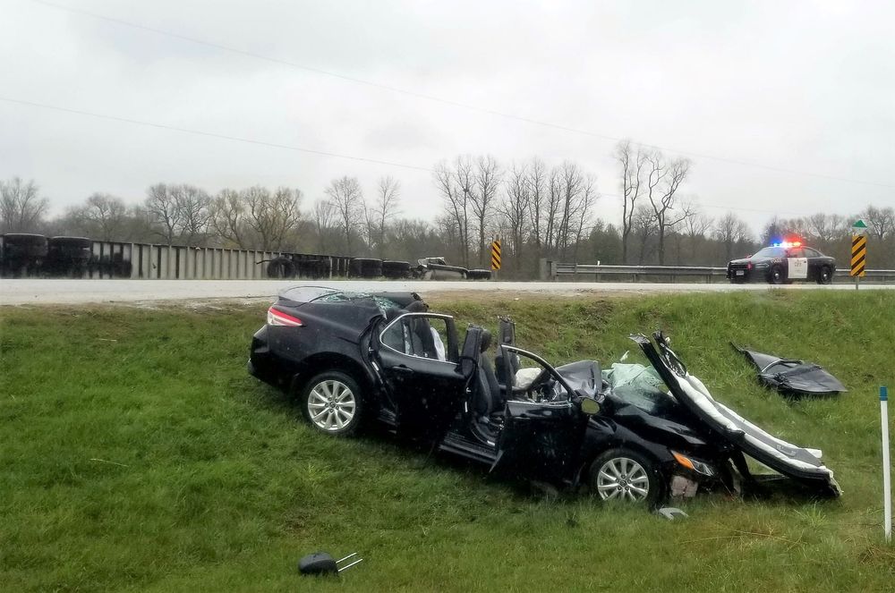 Woman sent to hospital after serious crash in Minto post image