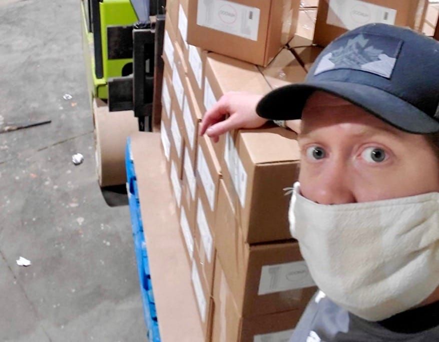 New distillery in Mapleton makes switch to hand sanitizer production post image