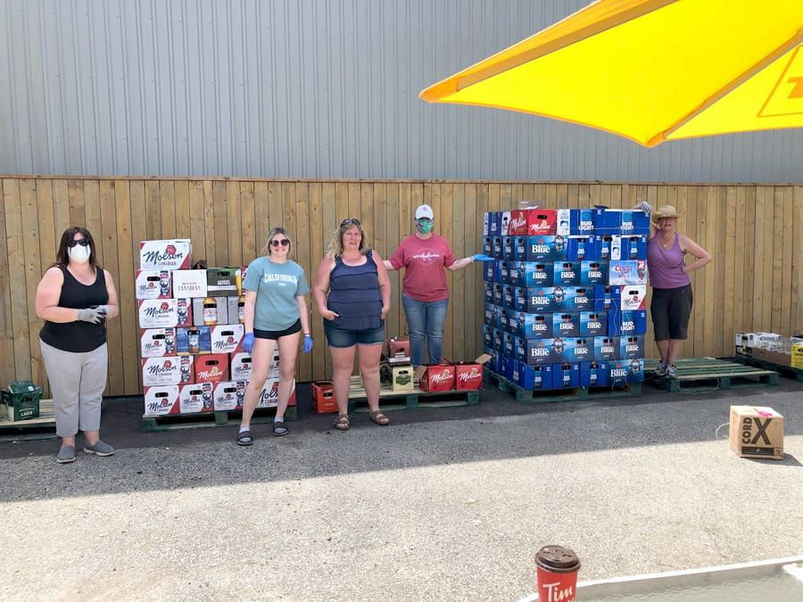 Elora Legion hosted bottle drive for Get In Touch For Hutch, next one May 30 post image