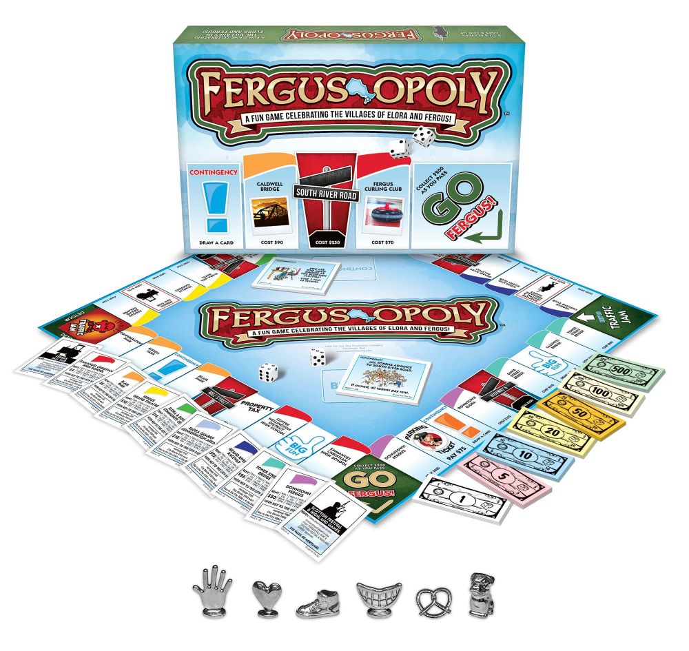 Canadian company launches Fergus-Opoly board game post image