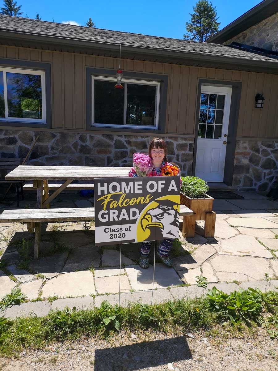 Centre Wellington high school grads get a special delivery post image