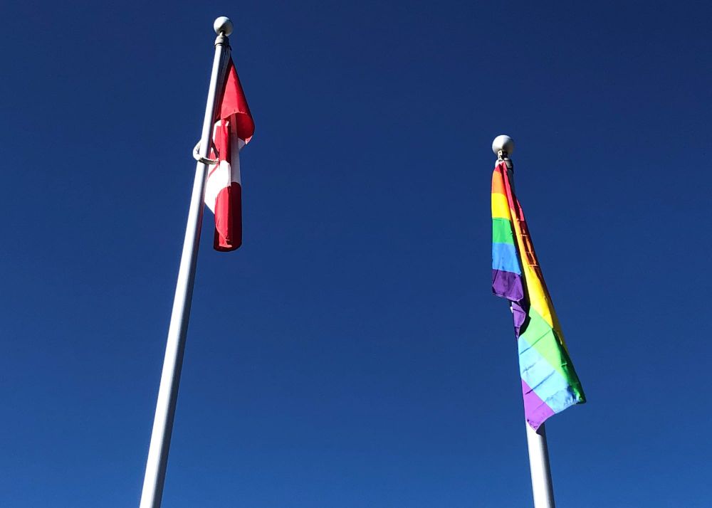 Town of Erin raises Pride flag for first time post image