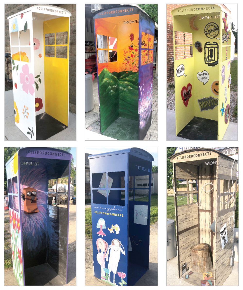 ‘These Booths Were Made for Talking’ public art project unveiled in Clifford post image