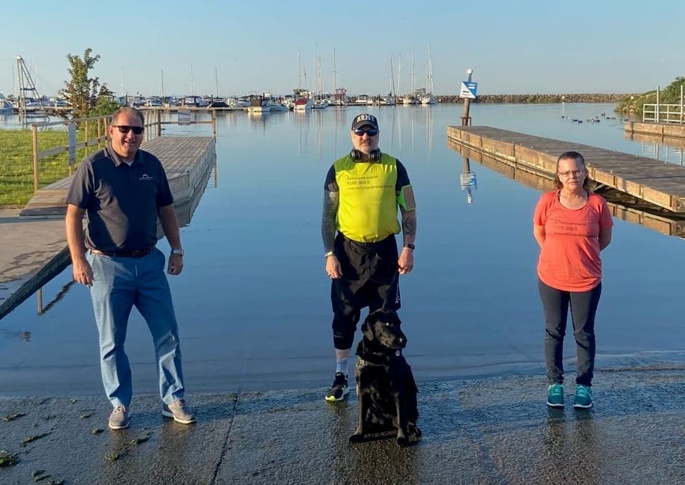 Kitchener man's run for COVID-19 research ends in Fergus on July 18 post image
