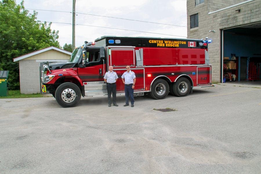 Centre Wellington Fire Rescue adds new tanker to the fleet post image
