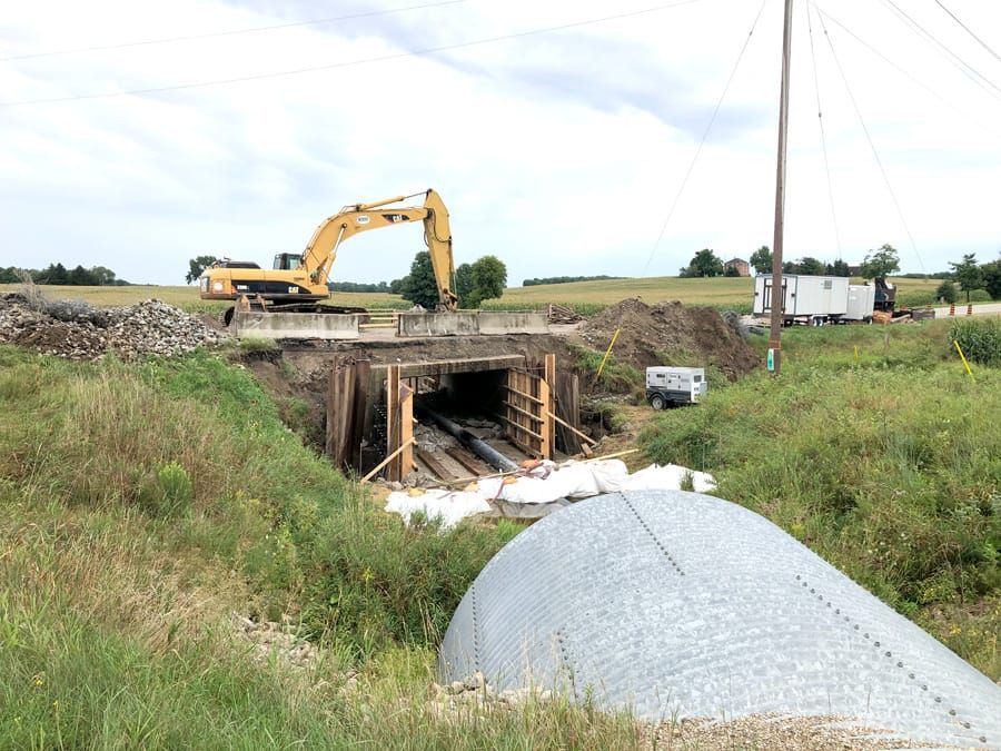 Construction continues on Wellington Road 5 in Minto post image