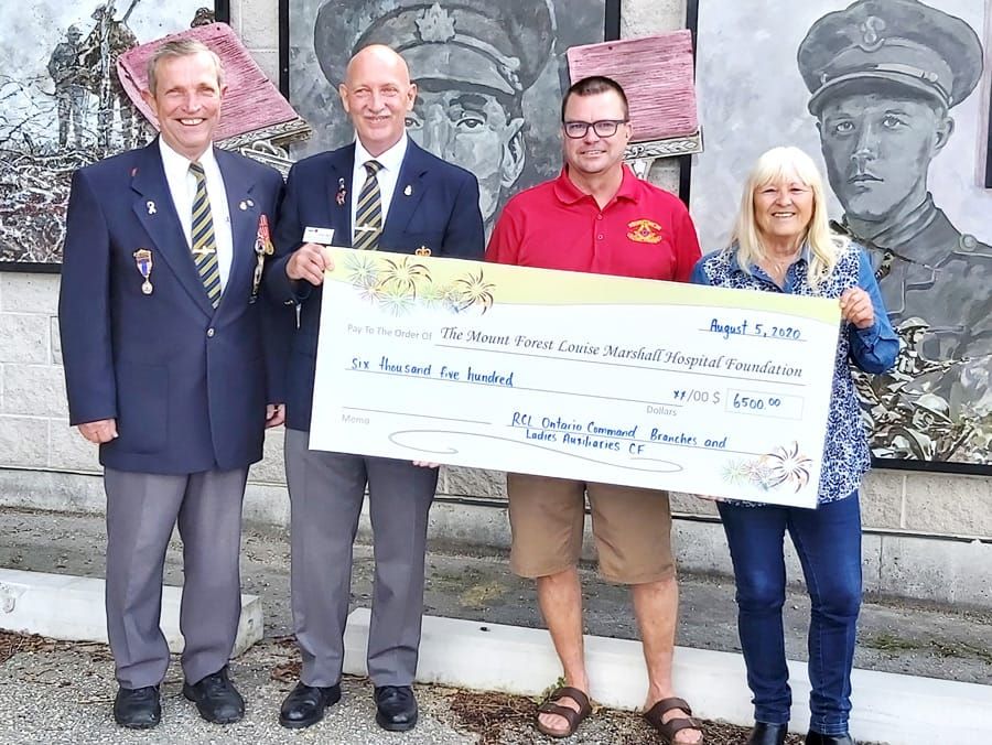 Louise Marshall Hospital foundation receives Legion donations post image