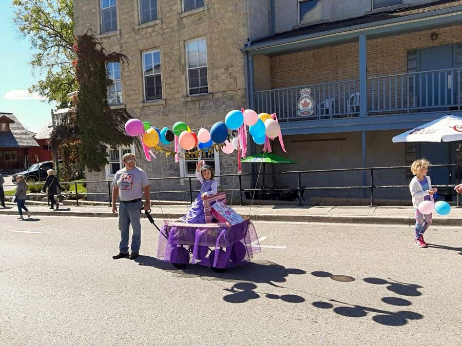 Local seven-year-old takes birthday celebration downtown post image