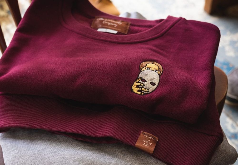 'Addicts are people too': teens create logo for Portage Ontario sweater fundraiser post image