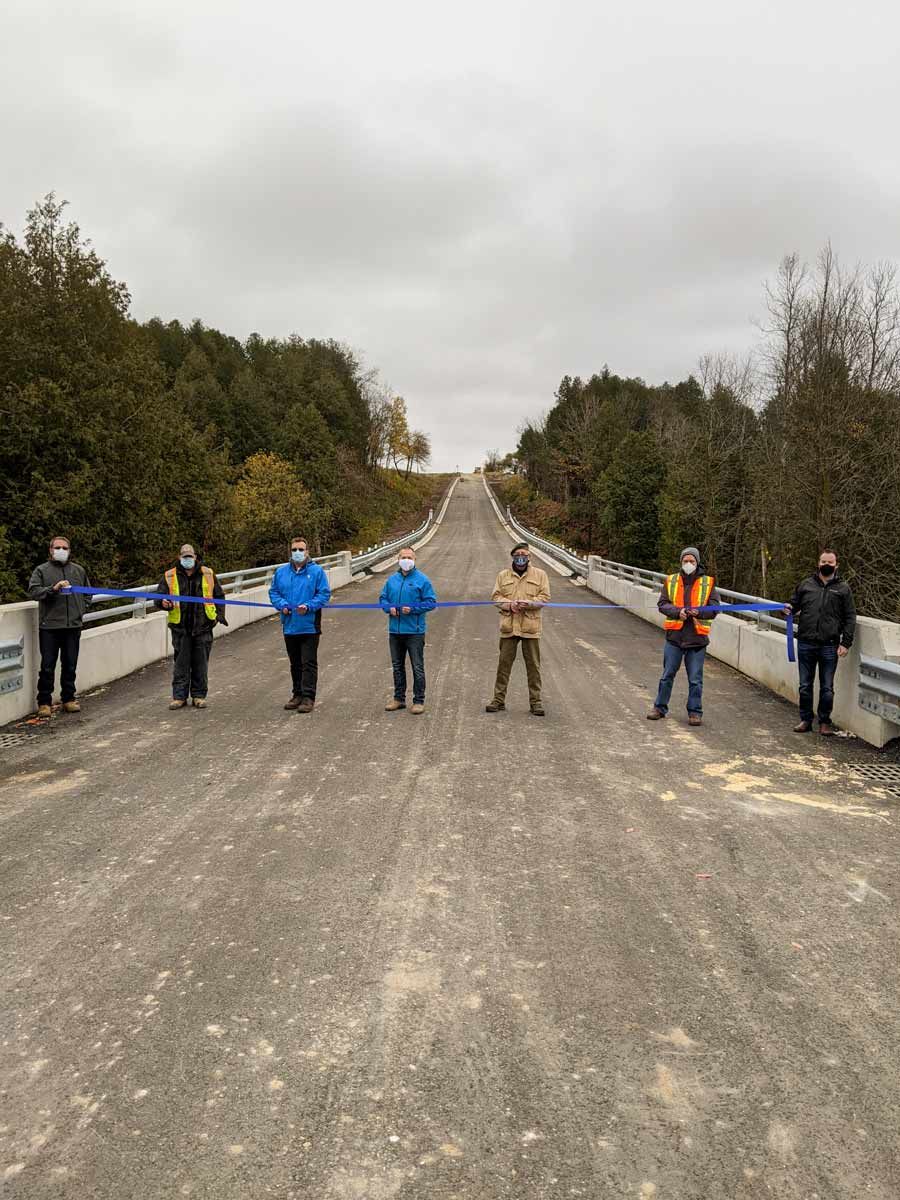 New bridge opens on 3rd line in Centre Wellington post image
