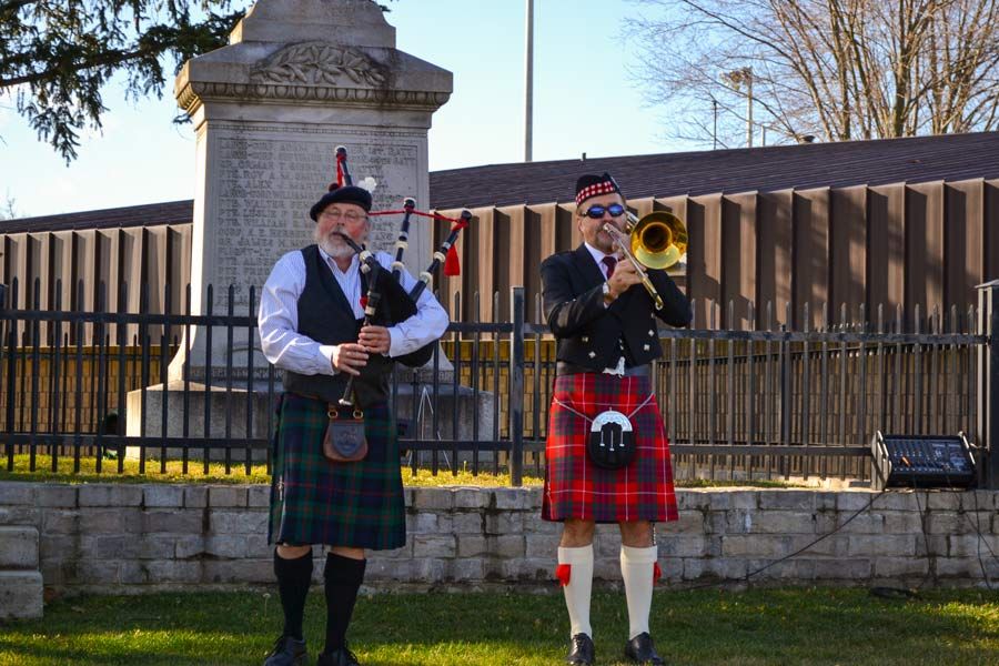 Optimists of Puslinch organized Remembrance Day ceremony at cenotaph post image