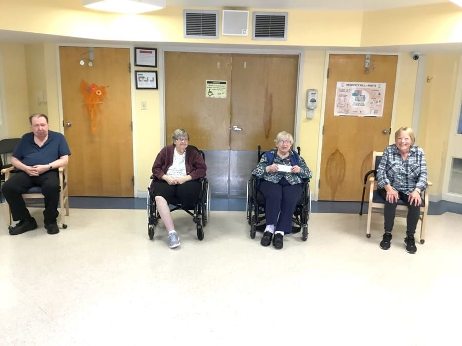 Royal Terrace residents make donation to Mount Forest Cancer Patient Services post image