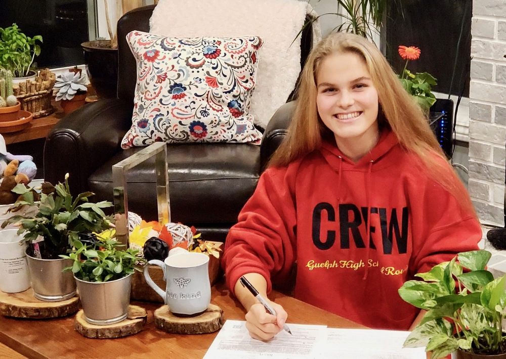 Guelph-Eramosa teen heading to U.S. for rowing scholarship post image