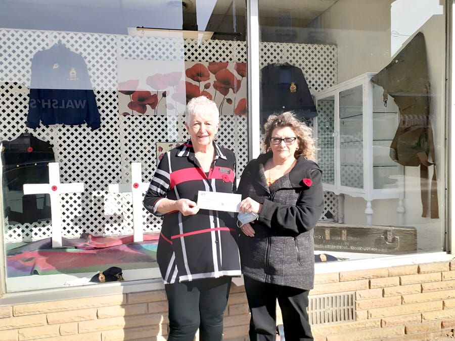 Local businesses host walk for cancer care post image