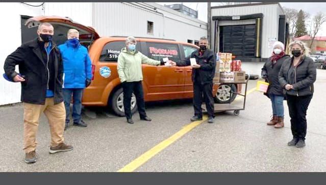 Stuff-the-Van supported Mount Forest Christmas Bureau and Community Pantry post image