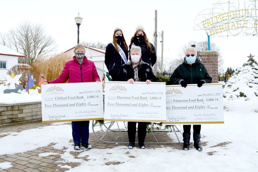 Royal presentation benefits three Minto food banks post image