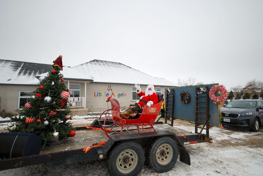 Santa Claus Cruise weaved through Fergus on Dec. 5 post image