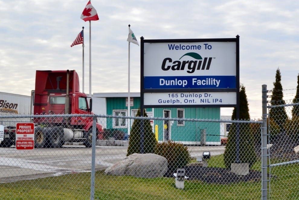 Public health: 31 employees at Cargill Guelph have tested positive for COVID-19 post image