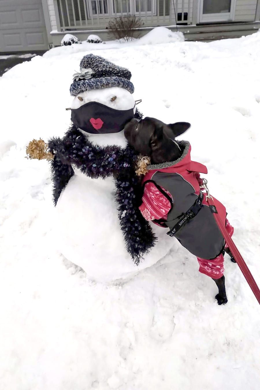 Pine Meadows snowman receives special affection post image