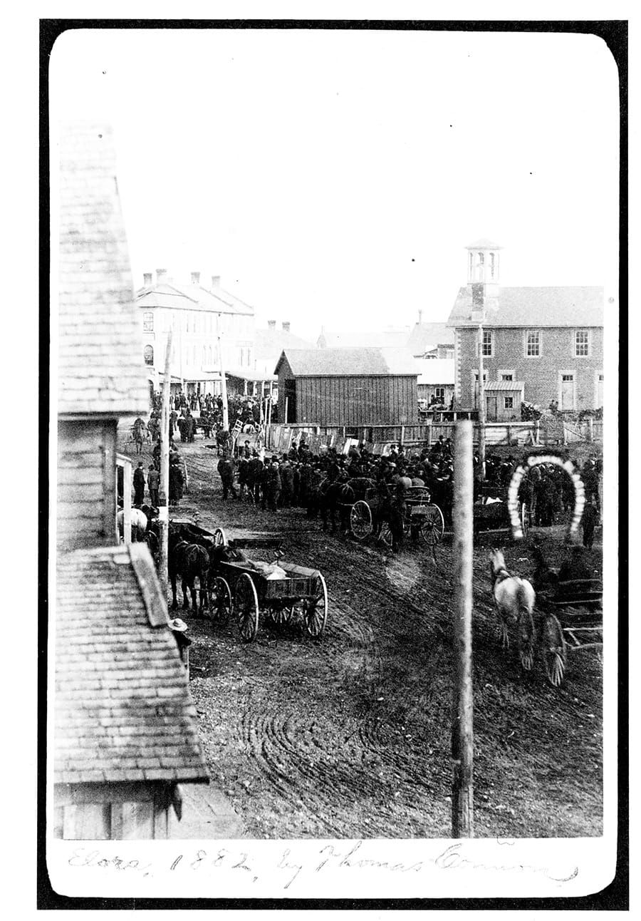 Elora’s Geddes Street looked very different in 1882 post image