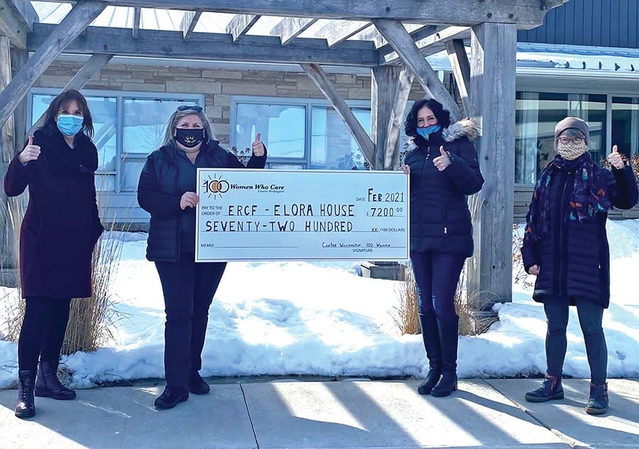 100+ Women Who Care Centre Wellington make donation to Elora House post image