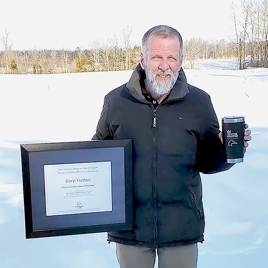Hutton is DUC Ontario volunteer of year post image
