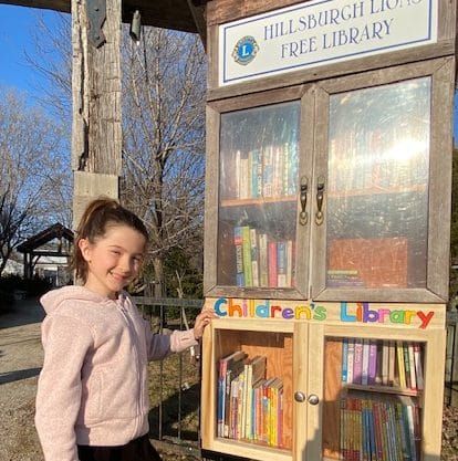 Hillsburgh Lions Free Library just got a children’s section post image