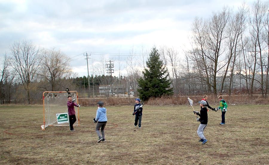 Centre Wellington U13 team practice skills in Fergus post image
