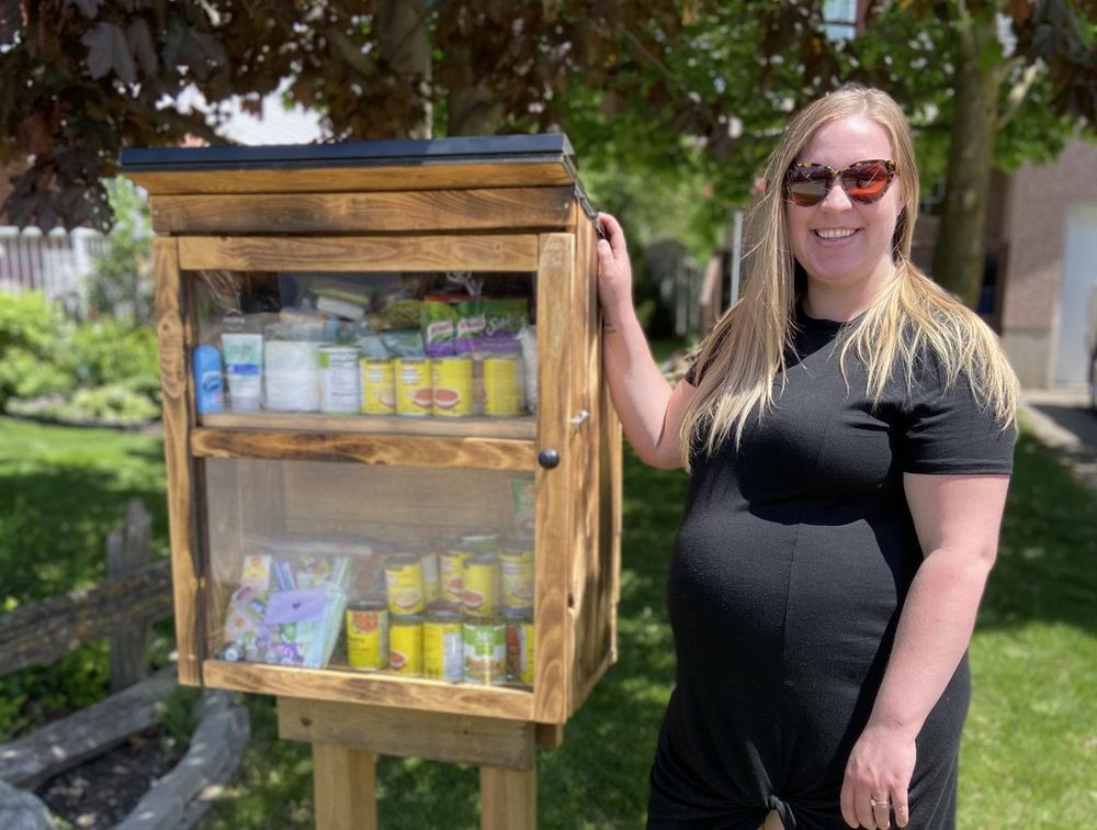 Fergus resident opens Little Free Pantry post image