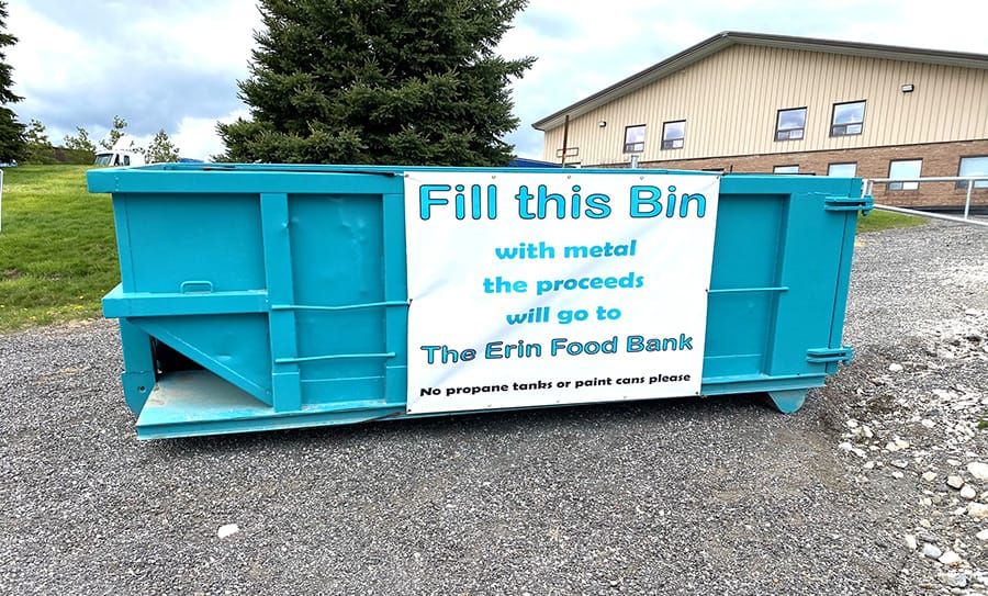 Local business donating scrap metal proceeds to support EWCS food bank post image