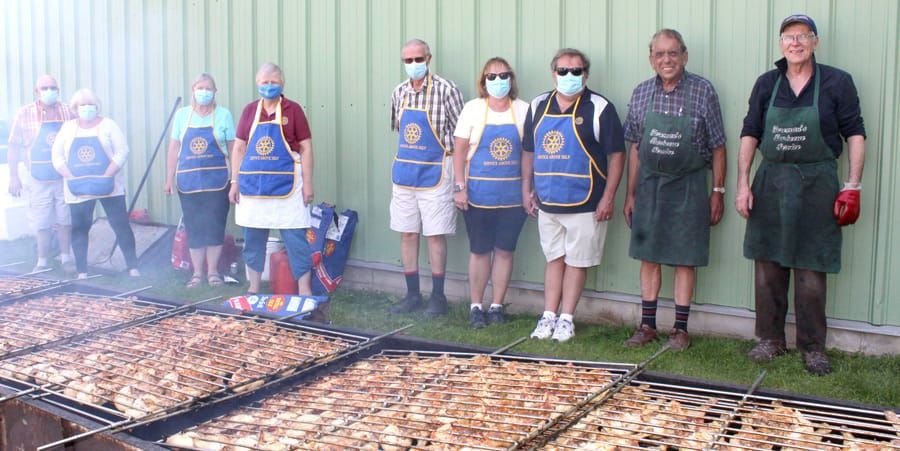 Rotary chicken barbecue sells out post image