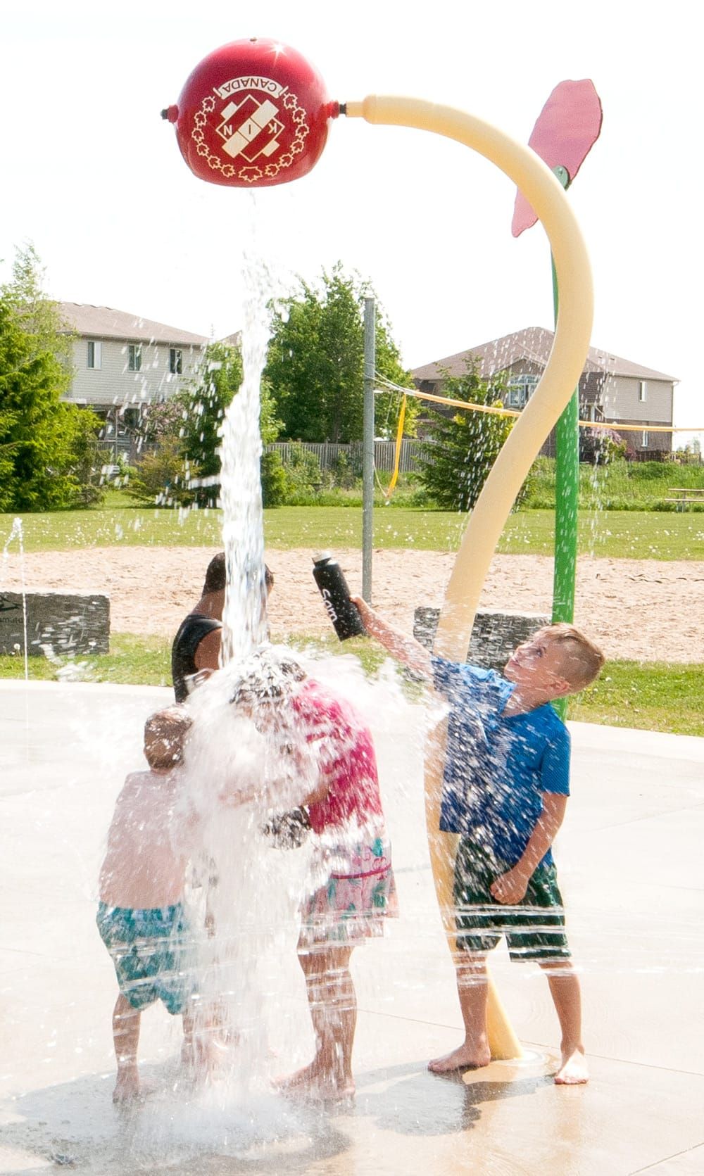 Splash pad at ABC Park is the coolest spot in Drayton post image