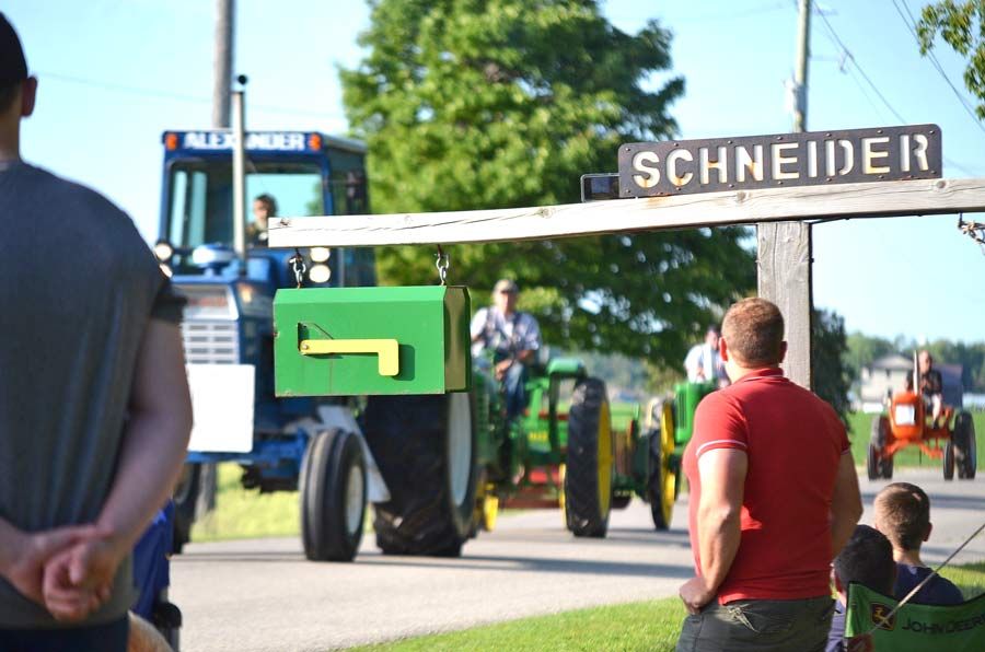 Drive-by tribute honours former politician, agricultural society member Mert Schneider post image