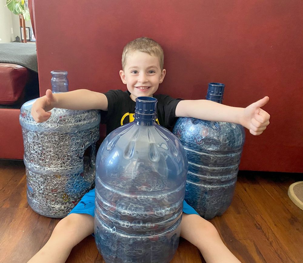 Collecting tabs for a good cause post image