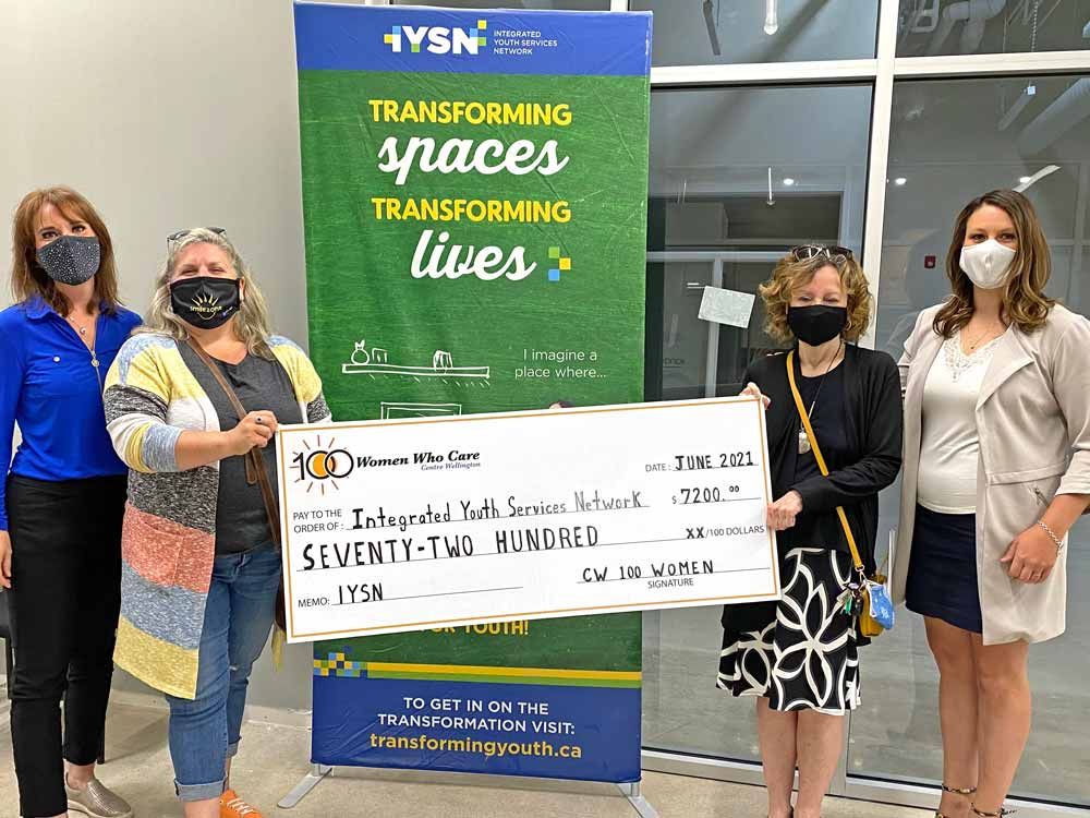 100 Women Who Care Centre Wellington make donation to Integrated Youth Services Network post image