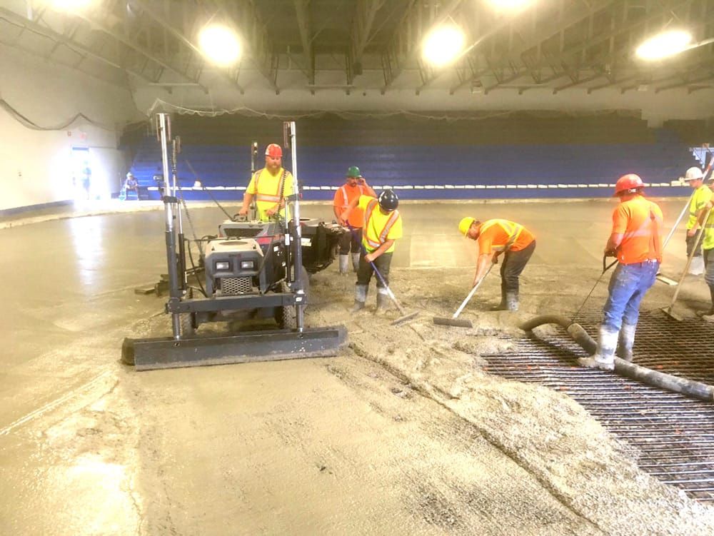 Upgrades to Arthur arena floor nearing completion post image