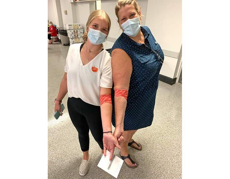 Donating blood is in their blood: family members make first, 101st donations post image