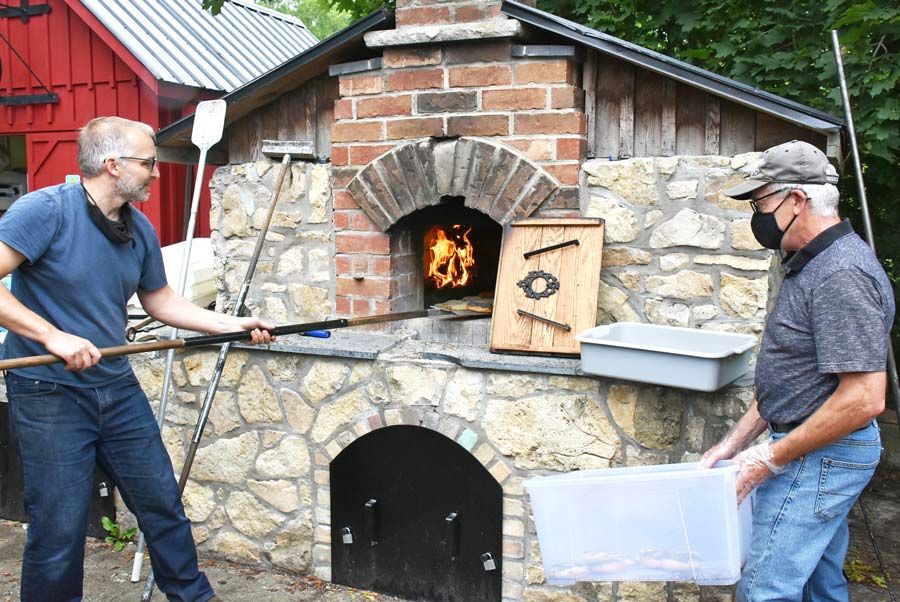 KIPP fired up their outdoor oven in Elora's Bissell Park post image