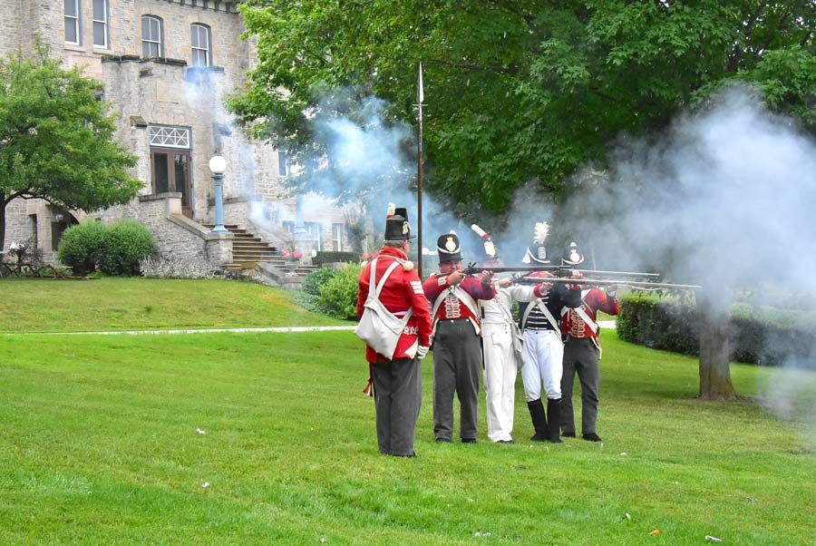 War reenactment demonstrations held at Wellington County Museum post image