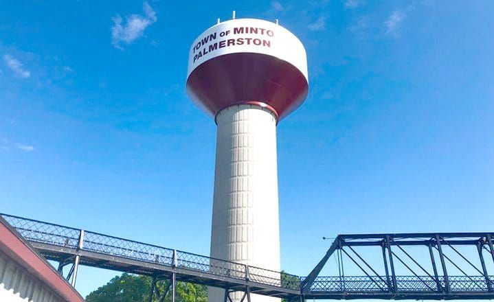 Palmerston water tower back online post image