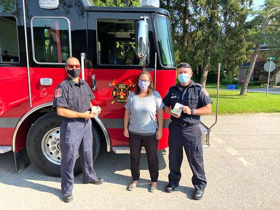 Guelph/Eramosa Firefighters Association donate to East Wellington Community Services post image