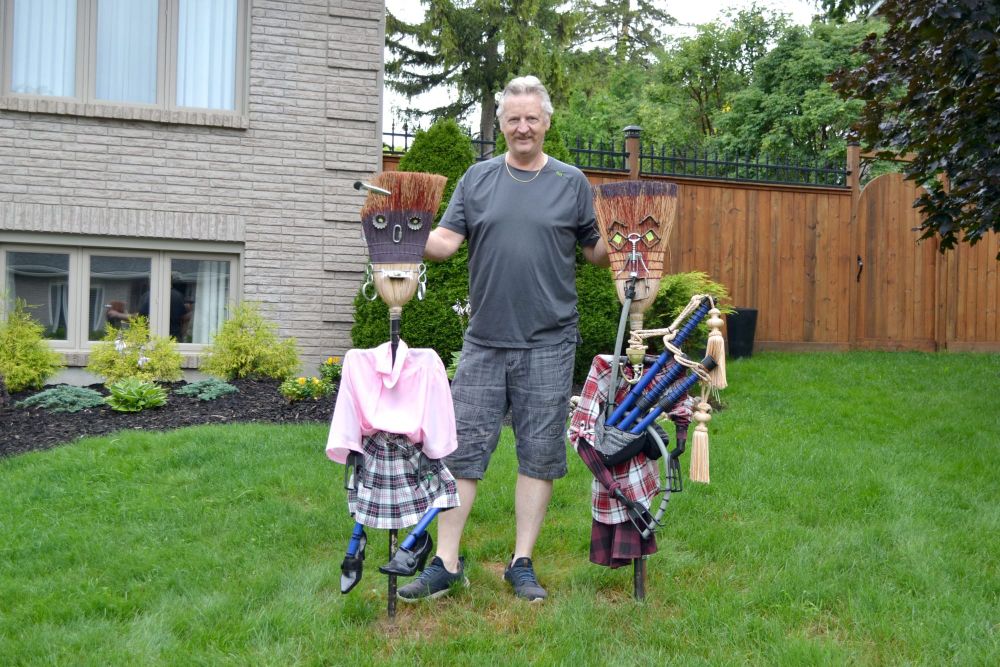 Elora resident creates Fergus Scottish Festival display post image